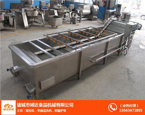 诚达食品机械 高效果蔬清洗机，守护食品安全与品质